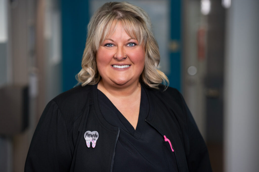 Meranda, dental assistant at Pacific Dental Center in Pacific, MO